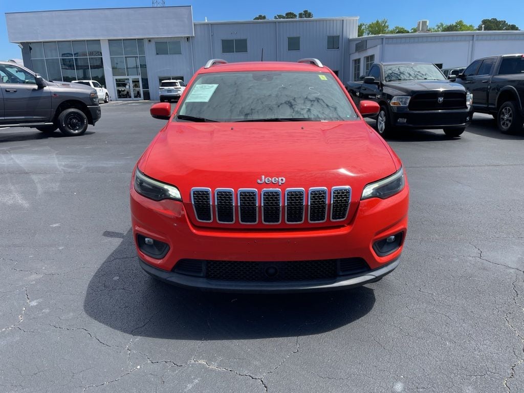 Certified 2021 Jeep Cherokee Latitude Lux with VIN 1C4PJLMX4MD215075 for sale in Shallotte, NC