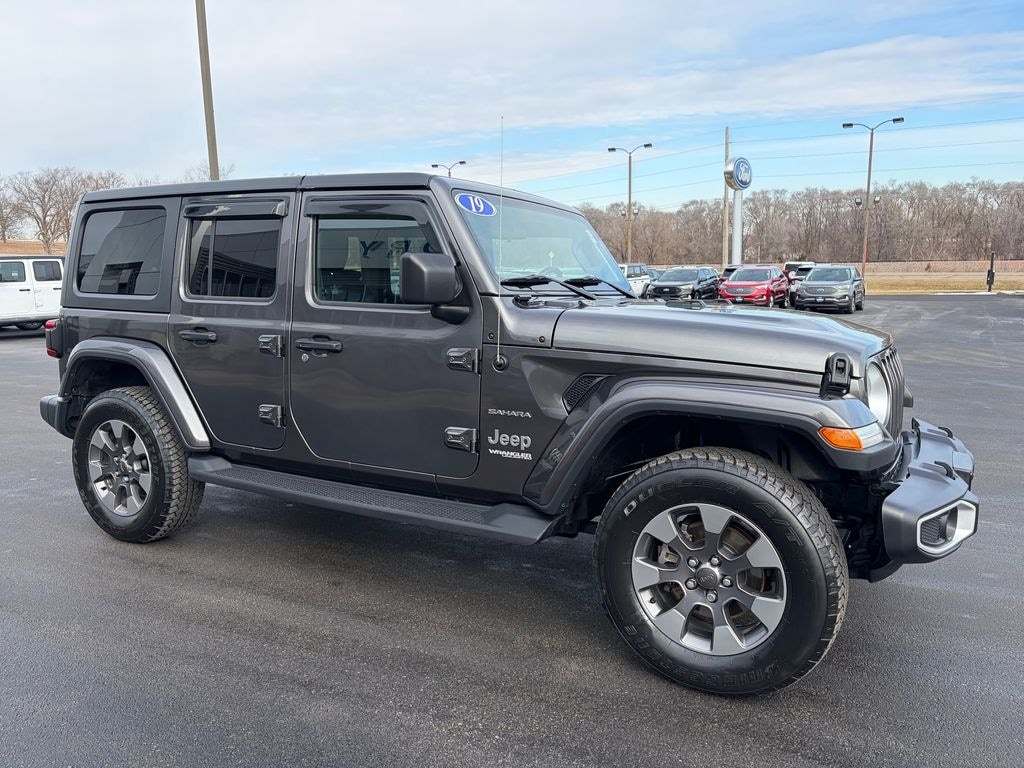 Used 2019 Jeep Wrangler Unlimited Sahara SUV