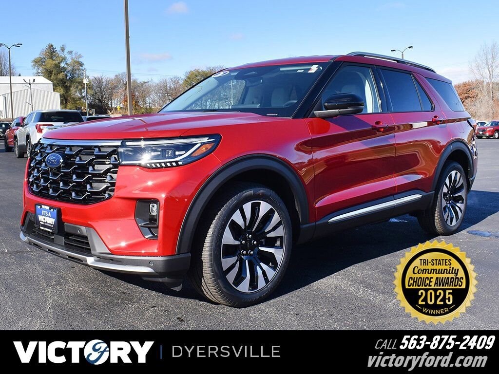 New 2026 Ford Explorer Platinum SUV