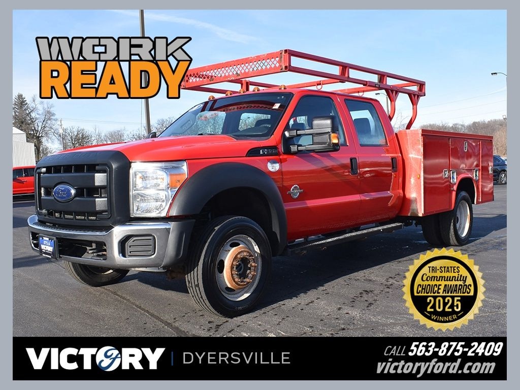 Used 2016 Ford F-550 Chassis Truck Crew Cab