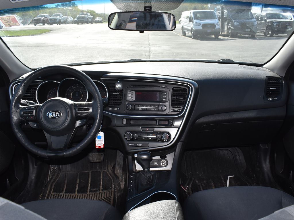 Used 2015 Kia Optima LX with VIN 5XXGM4A72FG479972 for sale in Dyersville, IA