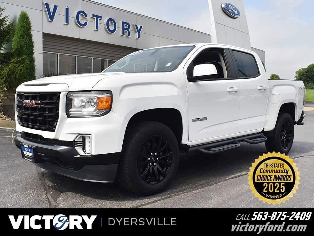 Used 2022 GMC Canyon Elevation Truck Crew Cab