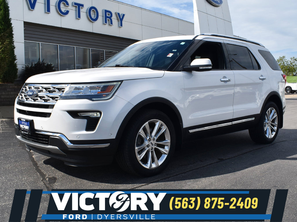 Used 2018 Ford Explorer Limited with VIN 1FM5K8F8XJGC82616 for sale in Dyersville, IA
