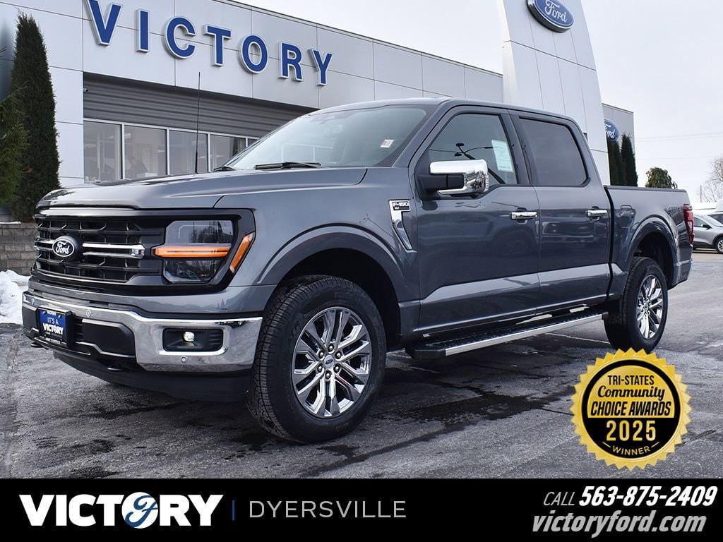 New 2025 Ford F-150 XLT Truck SuperCrew Cab