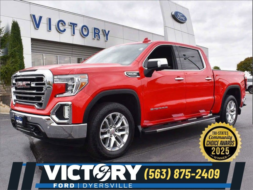 Used 2019 GMC Sierra 1500 SLT Truck Crew Cab