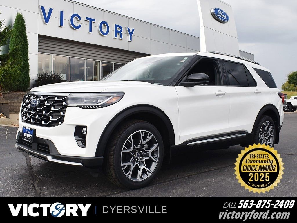 New 2025 Ford Explorer Platinum SUV