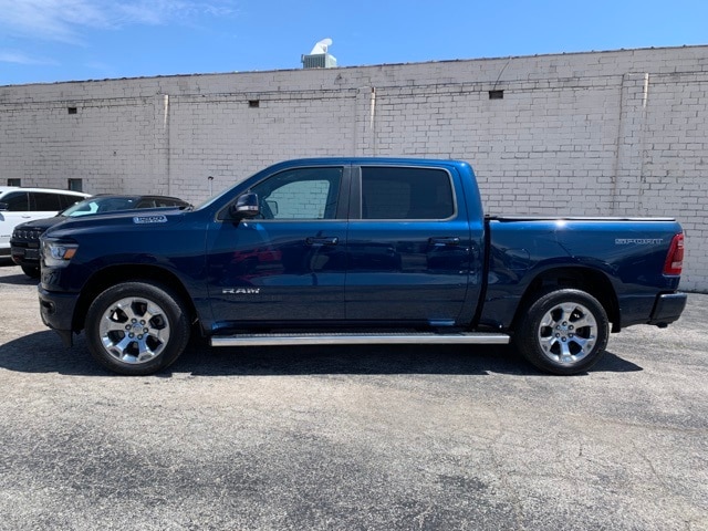 Used 2021 RAM Ram 1500 Pickup Big Horn/Lone Star with VIN 1C6SRFFT9MN576575 for sale in Carlinville, IL