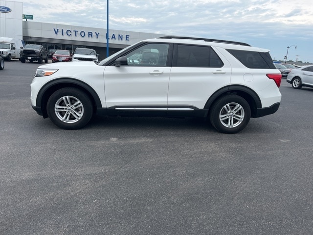 Used 2022 Ford Explorer XLT with VIN 1FMSK8DH0NGA31308 for sale in Litchfield, IL