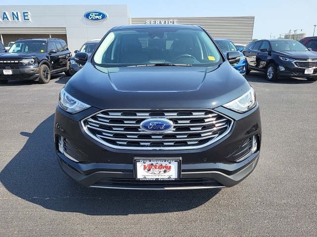 Used 2021 Ford Edge Titanium with VIN 2FMPK4K95MBA39131 for sale in Litchfield, IL