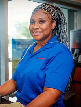 Staff member Destiny Benjamin from 83fe9342b888