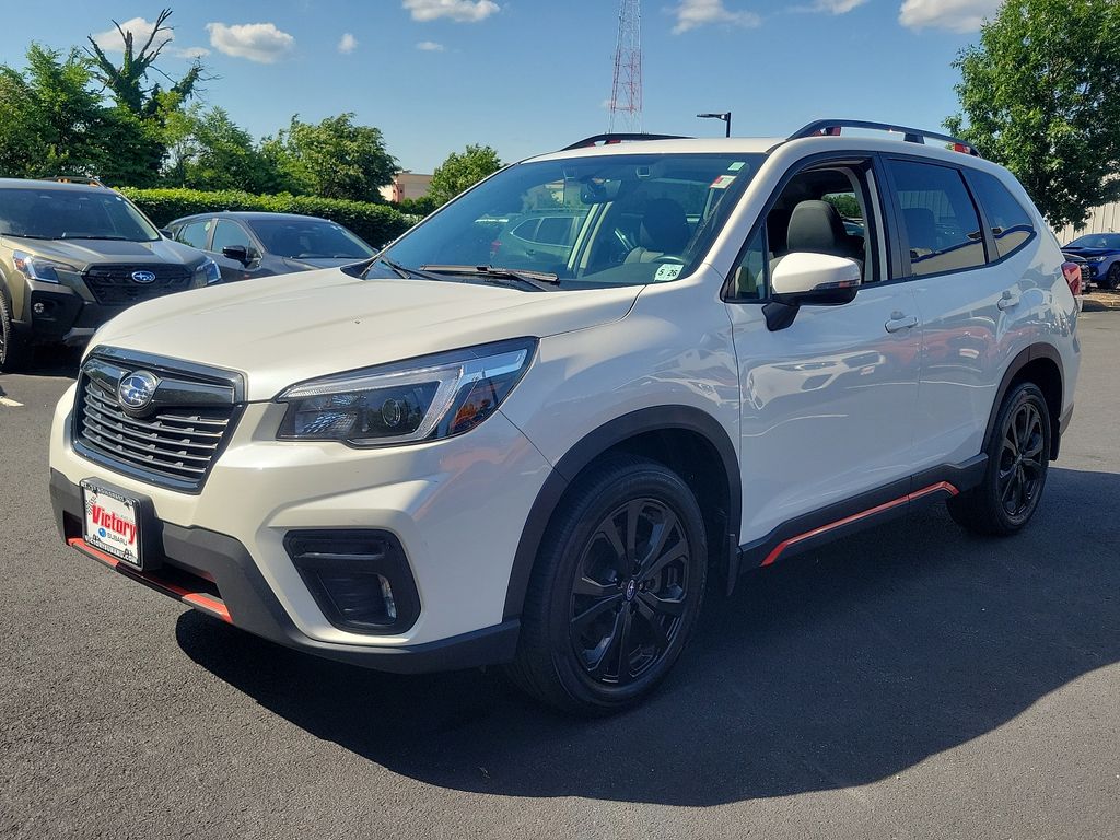 Used 2021 Subaru Forester Sport with VIN JF2SKARC6MH504566 for sale in Somerset, NJ