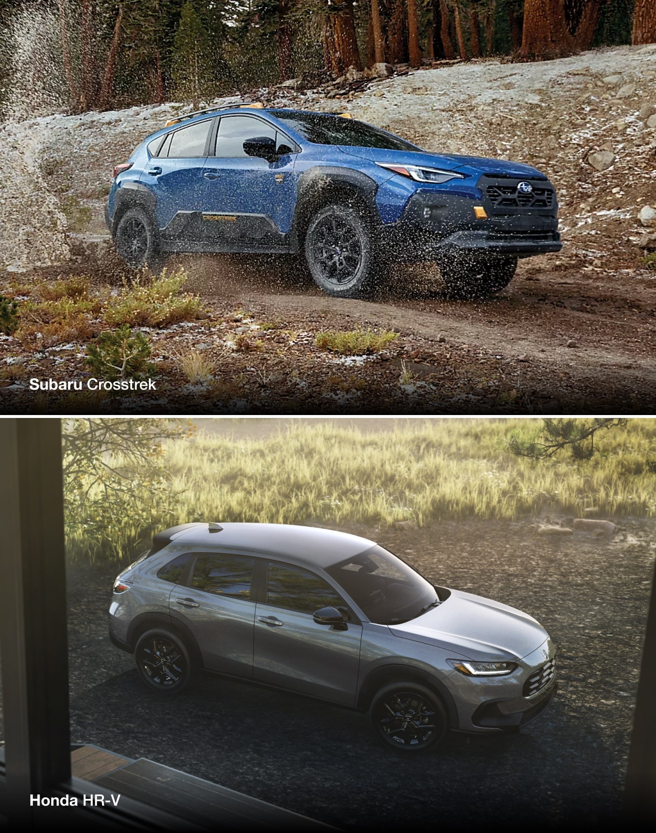 2024 Subaru Crosstrek vs. 2024 Honda HR-V Specs