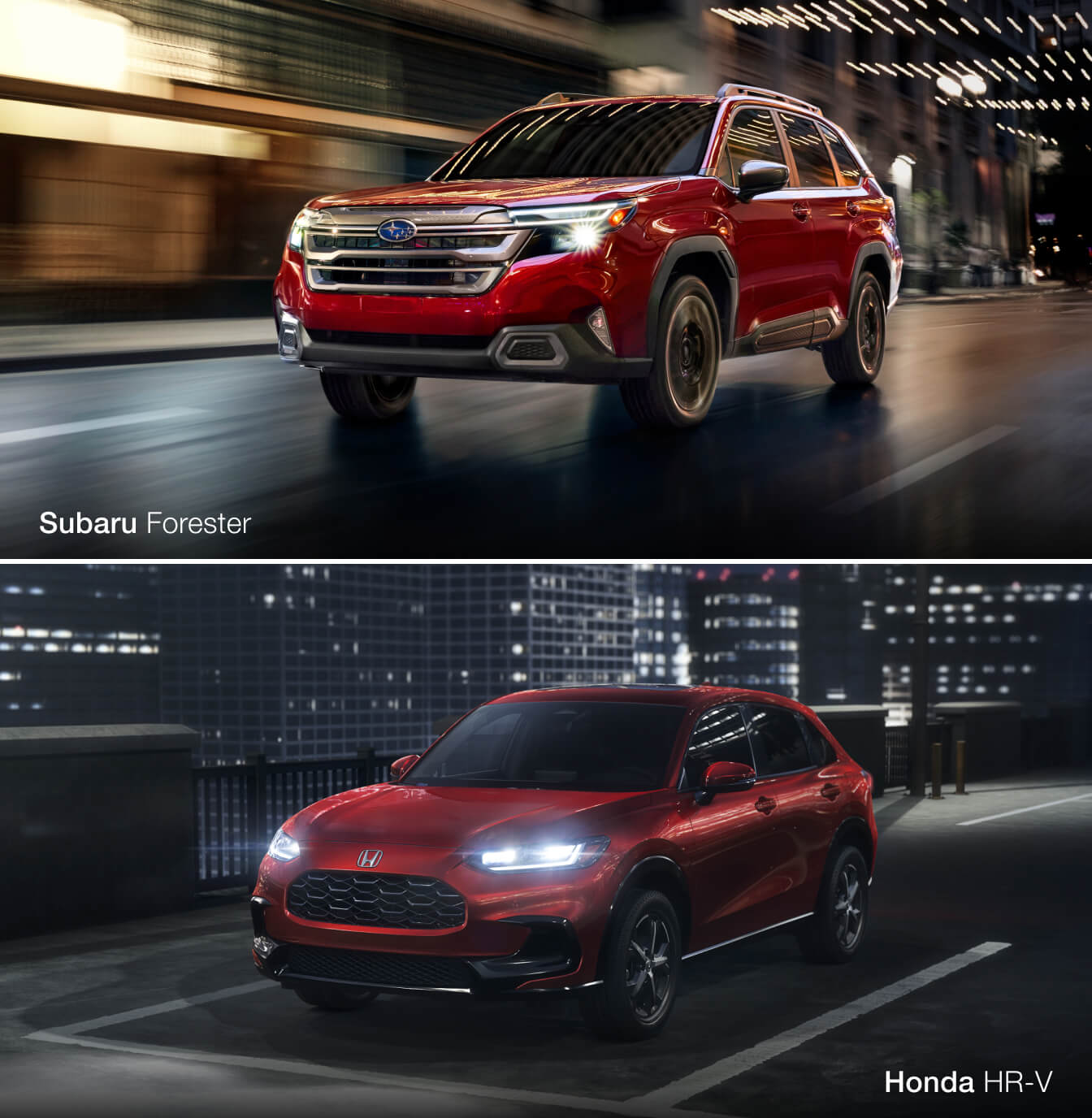 2025 Subaru Forester vs. Honda HR-V Features Comparison