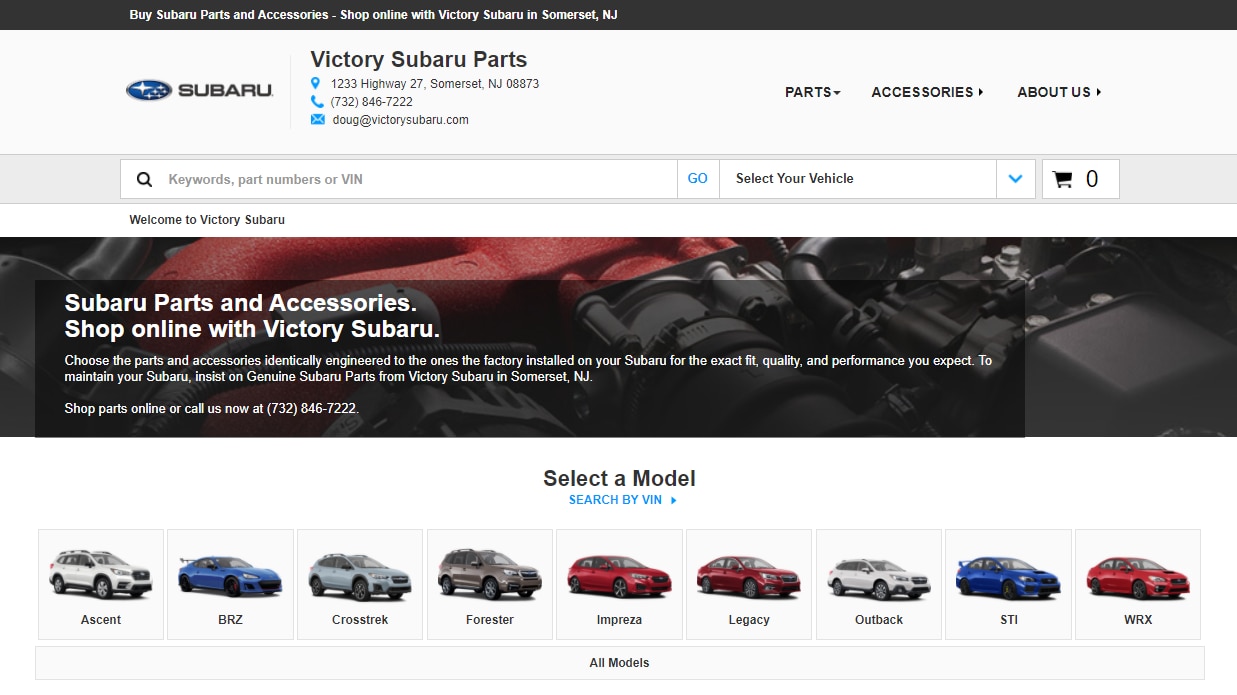 subaru parts online