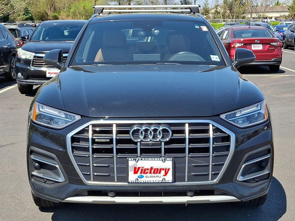 Used 2021 Audi Q5 Premium Plus with VIN WA1BAAFY3M2138614 for sale in Franklin Township, NJ
