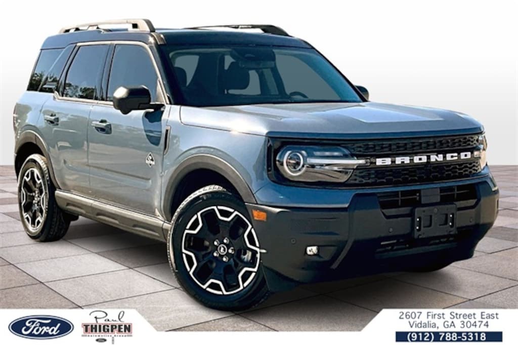 New 2025 Ford Bronco Sport Outer Banks SUV