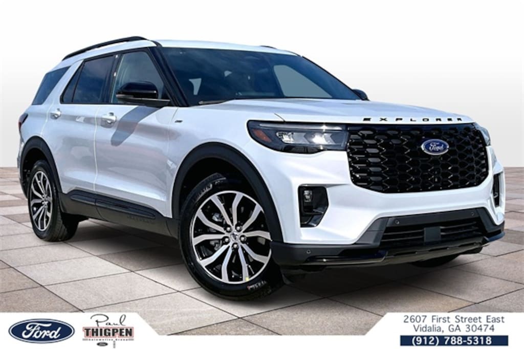 New 2026 Ford Explorer ST-Line SUV