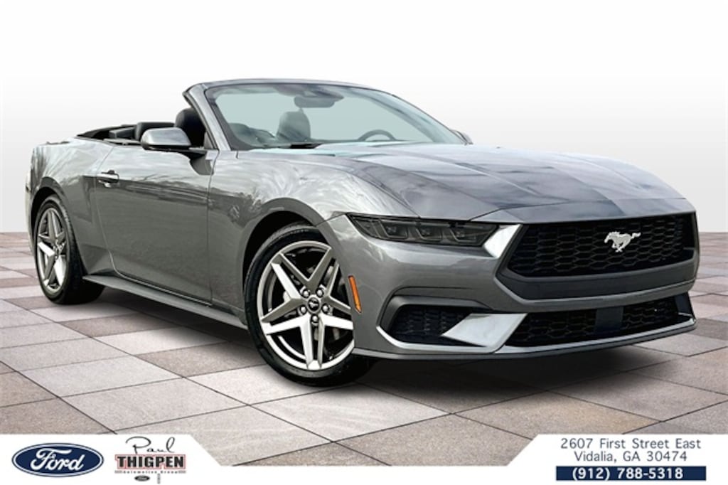 New 2026 Ford Mustang Ecoboost Convertible