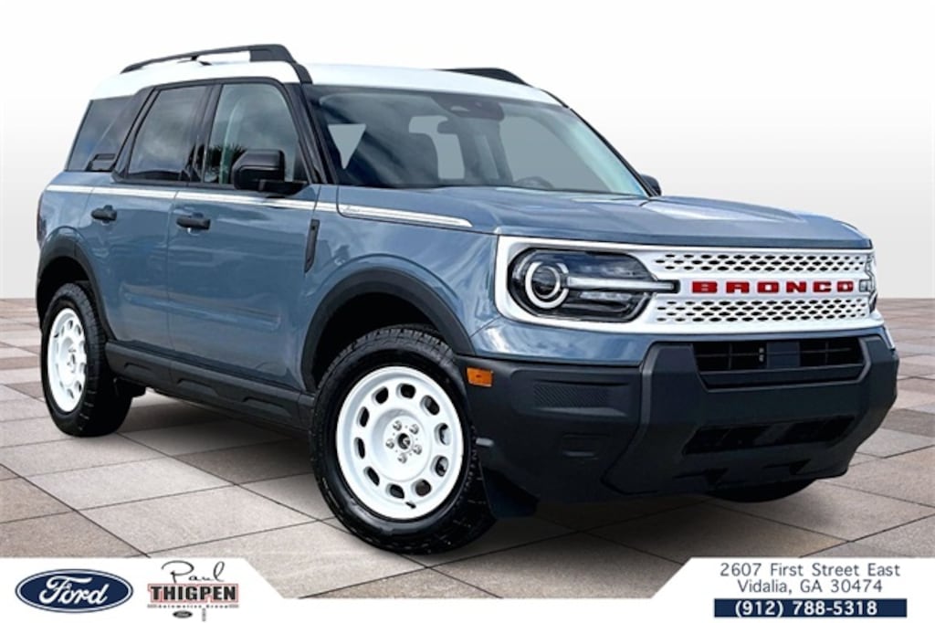 New 2025 Ford Bronco Sport Heritage SUV