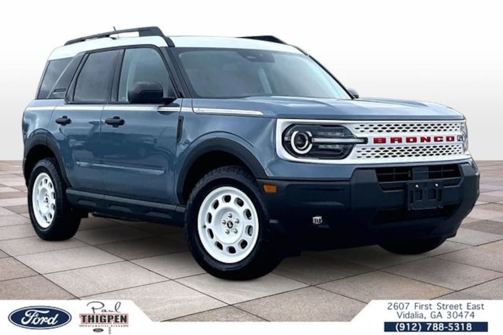 New 2025 Ford Bronco Sport Heritage SUV