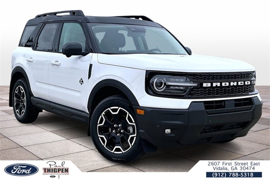 New 2025 Ford Bronco Sport Outer Banks SUV