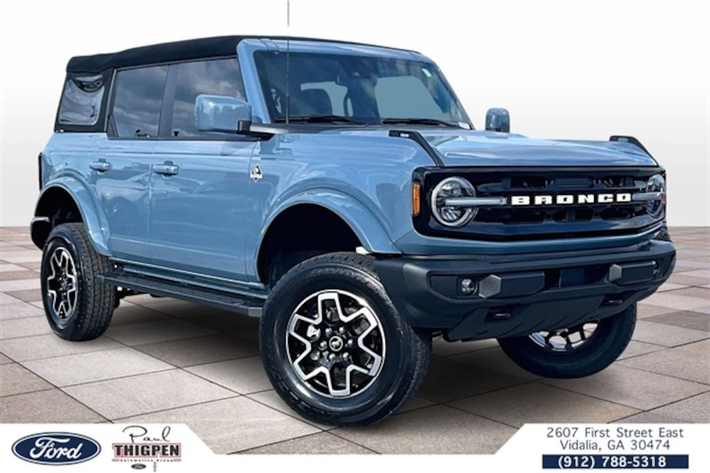 Certified 2024 Ford Bronco Outer Banks SUV