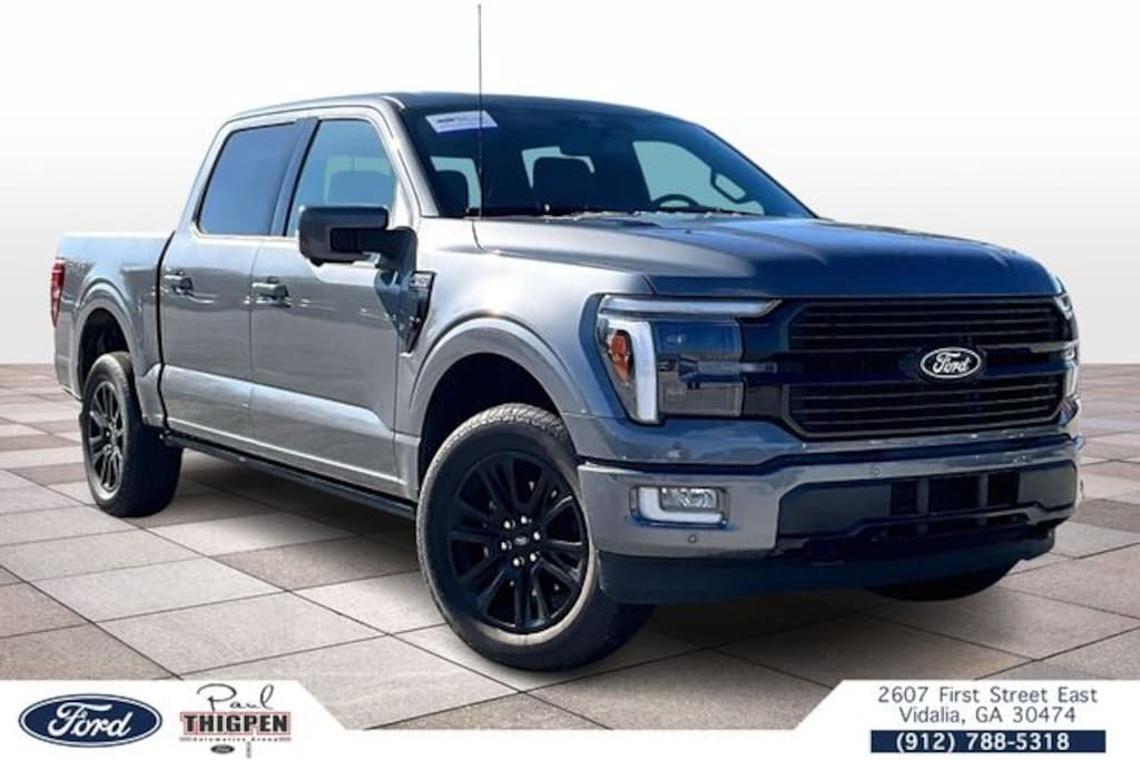 Certified 2024 Ford F-150 Platinum 4WD FX4 Truck