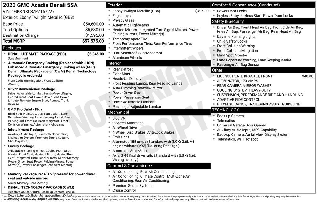 2023 GMC Acadia Denali - Photo 25