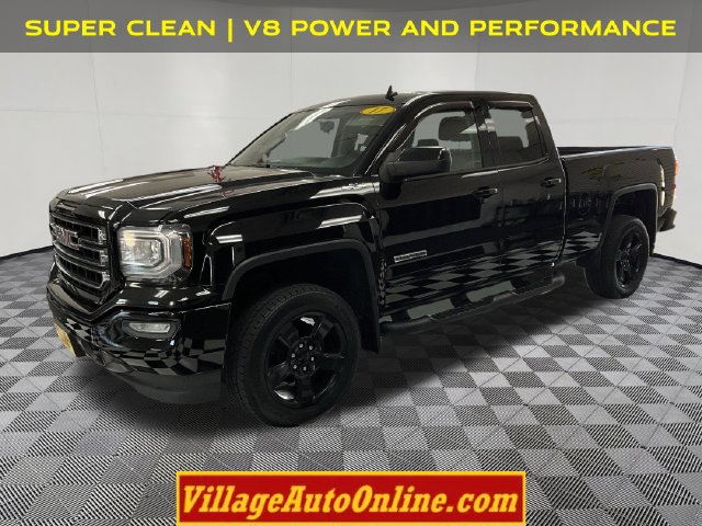 Black 2017 GMC Sierra 1500 Pickup Truck Four-Wheel Drive 6-Speed Automatic Overdrive