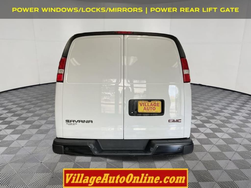 Used 2023 GMC Savana 3500 Work Van Cargo Van