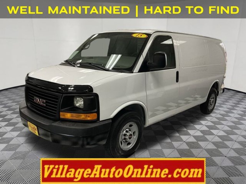 Used 2015 GMC Savana 2500 Work Van Cargo Van