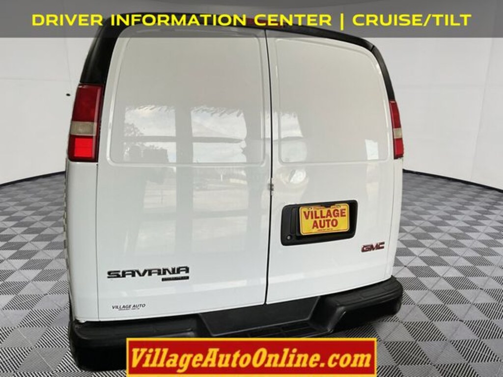 Used 2015 GMC Savana 2500 Work Van Cargo Van