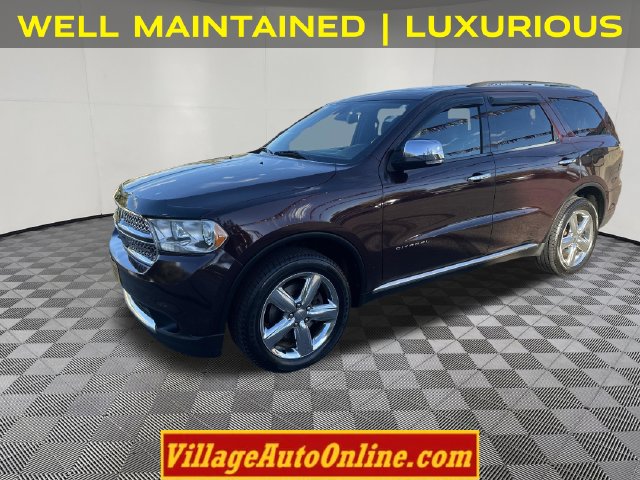 Deep Molten Red Pearlcoat 2012 Dodge Durango SUV / Crossover All-Wheel Drive 5-Speed Automatic