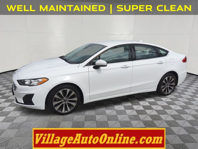 Oxford White 2020 Ford Fusion SE AWD Sedan All-Wheel Drive 6-Speed Automatic