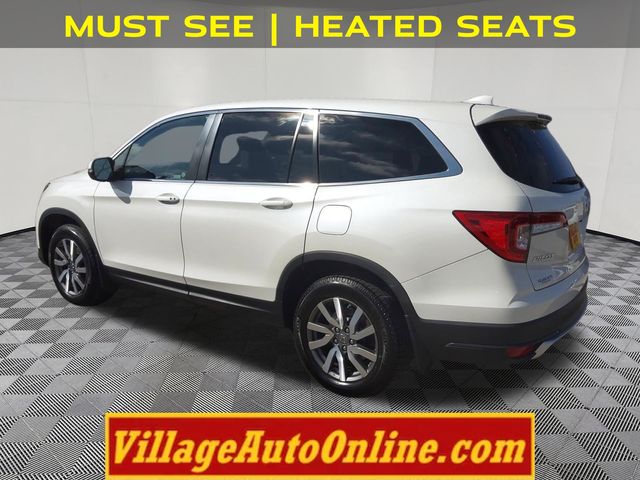 White 2019 Honda Pilot EX-L AWD SUV / Crossover All-Wheel Drive 6-Speed Automatic