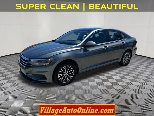 Platinum Gray Metallic 2019 Volkswagen Jetta Sedan Front-Wheel Drive 8-Speed Automatic