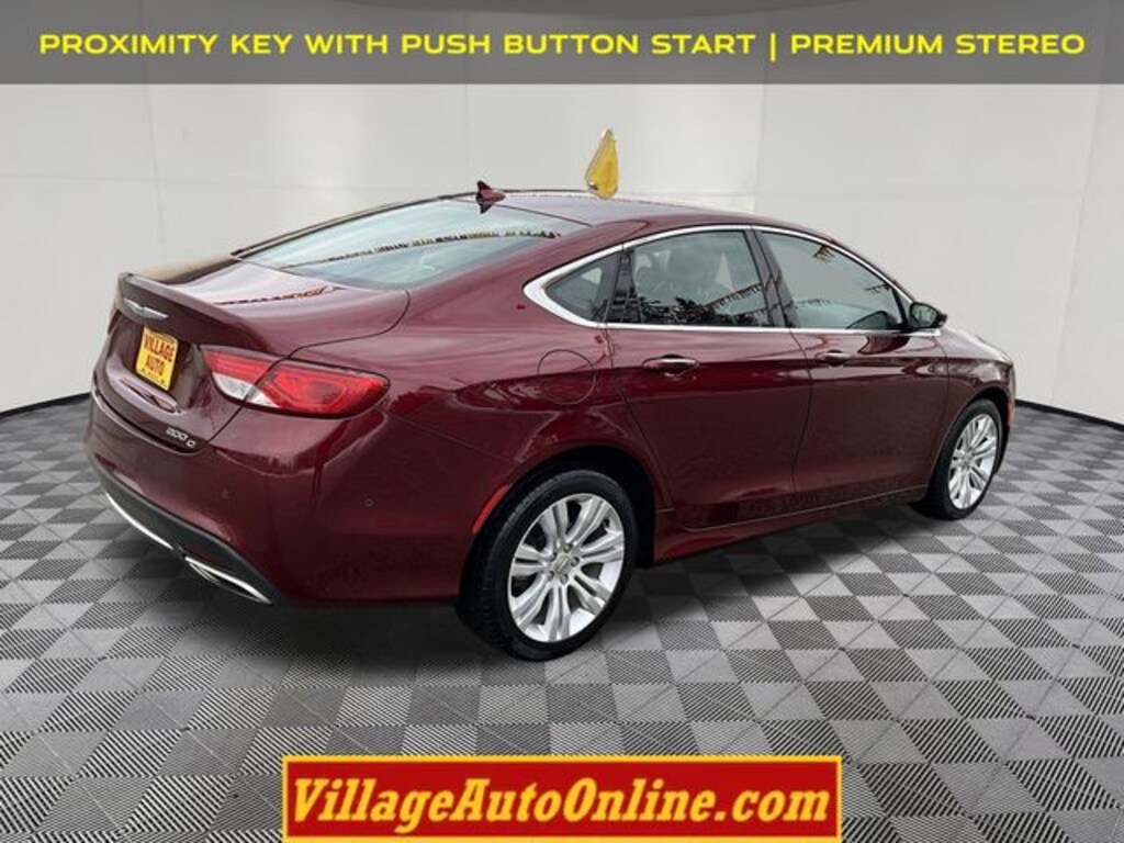 Used 2016 Chrysler 200 C Sedan