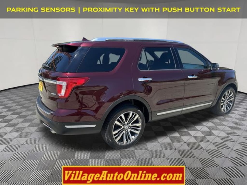 Used 2018 Ford Explorer Platinum SUV