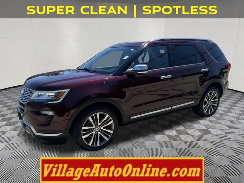 Used 2018 Ford Explorer Platinum SUV