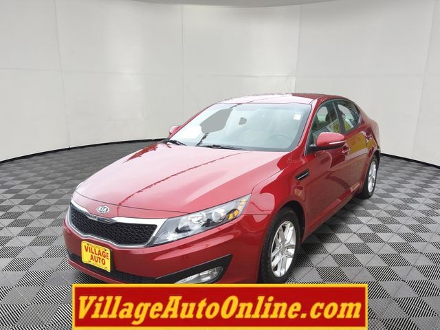 Spicy Red 2012 Kia Optima LX Sedan Front-Wheel Drive 6-Speed Automatic