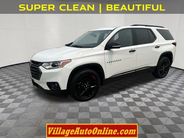 Summit White 2019 Chevrolet Traverse SUV / Crossover Four-Wheel Drive 9-Speed Automatic