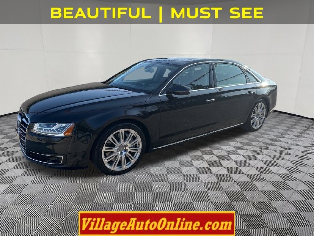 Phantom Black Pearl 2015 Audi A8 Sedan All-Wheel Drive 8-Speed Automatic
