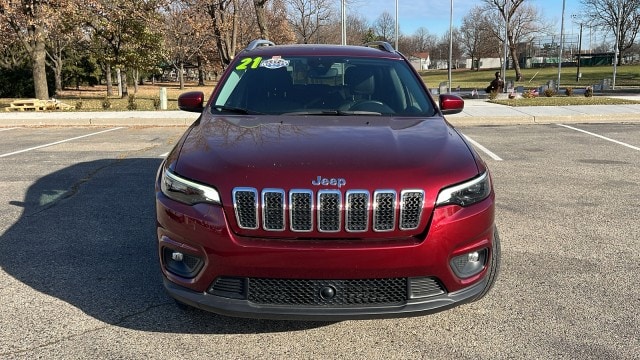 Used 2021 Jeep Cherokee Latitude Lux with VIN 1C4PJMMX8MD175850 for sale in Royal Oak, MI