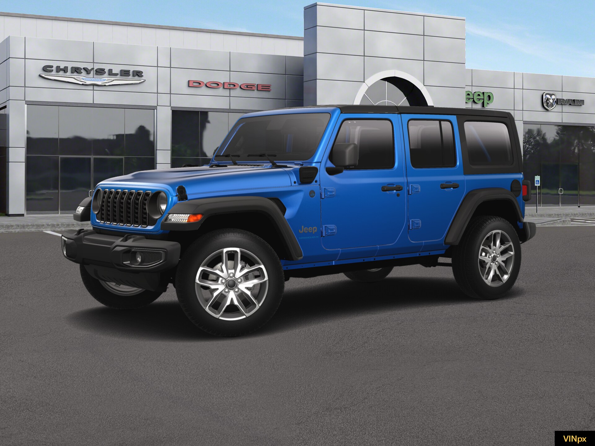 2025 Jeep Wrangler 4xe Sport S photo 2