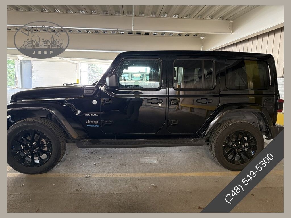 Used 2022 Jeep Wrangler Unlimited Sahara 4xe SUV