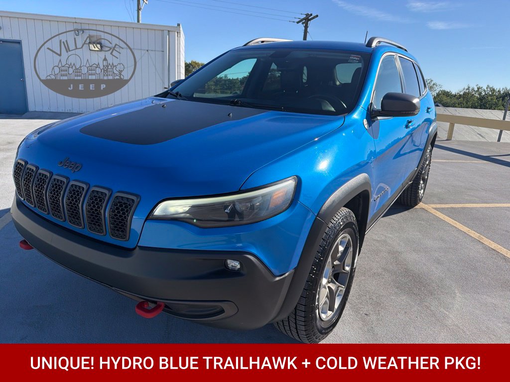 Used 2019 Jeep Cherokee Trailhawk with VIN 1C4PJMBX2KD375638 for sale in Royal Oak, MI