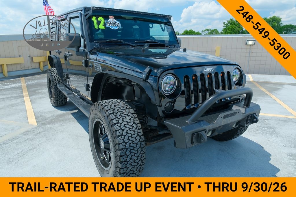 Used 2012 Jeep Wrangler Unlimited Sahara SUV