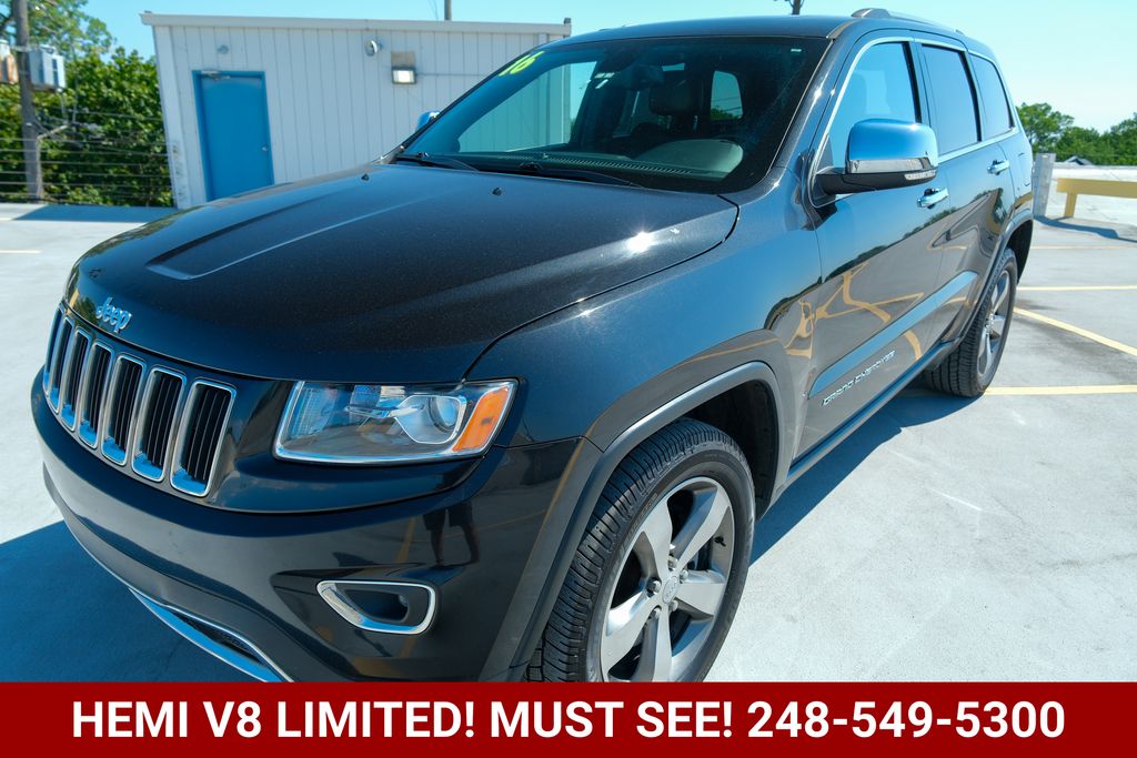 Used 2016 Jeep Grand Cherokee Limited with VIN 1C4RJFBT7GC304949 for sale in Royal Oak, MI