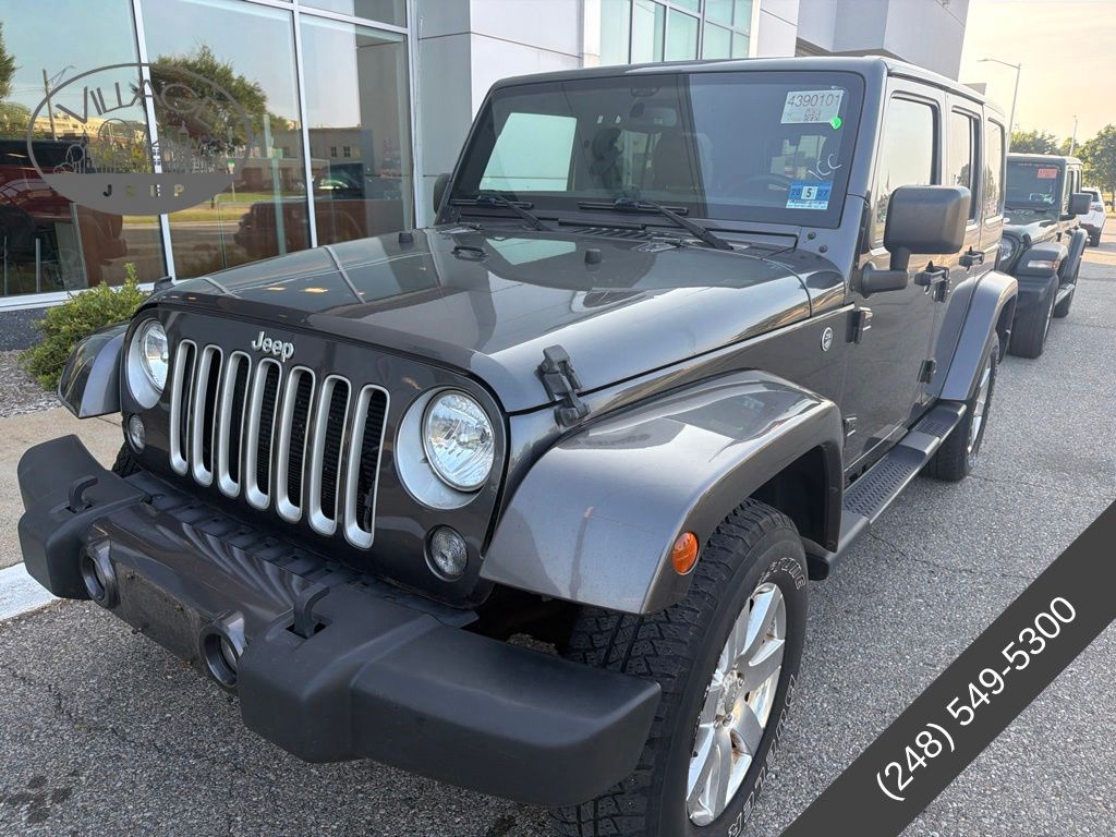 Used 2016 Jeep Wrangler Unlimited Sahara with VIN 1C4HJWEG2GL170877 for sale in Royal Oak, MI