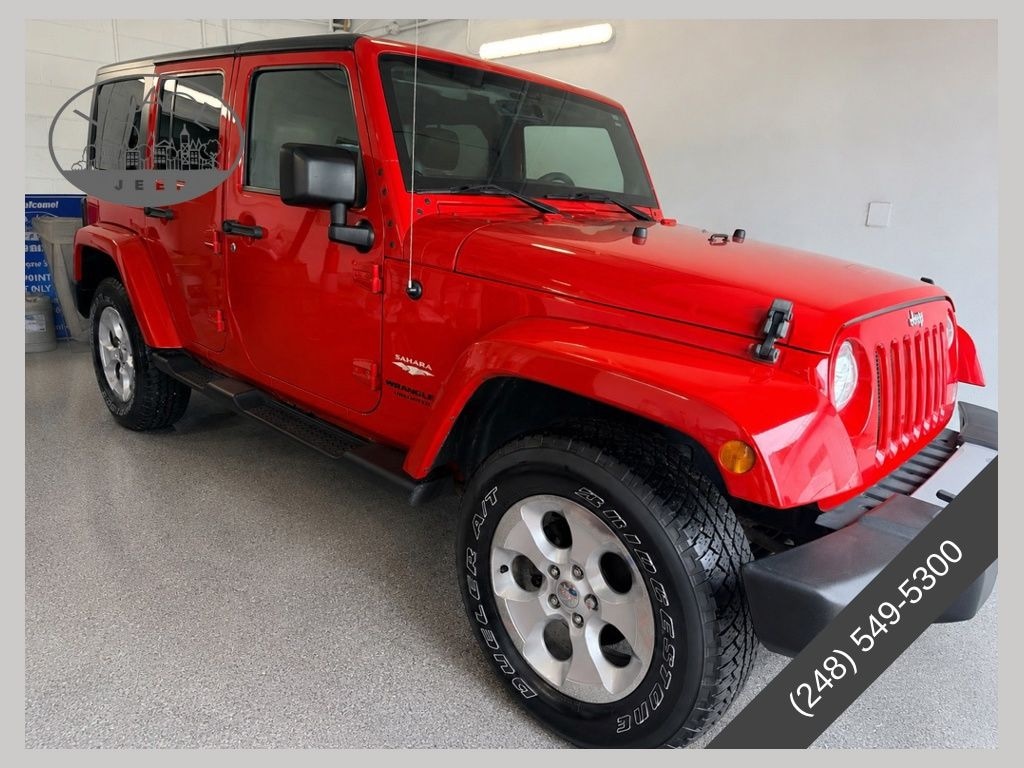 Used 2014 Jeep Wrangler Unlimited Sahara SUV